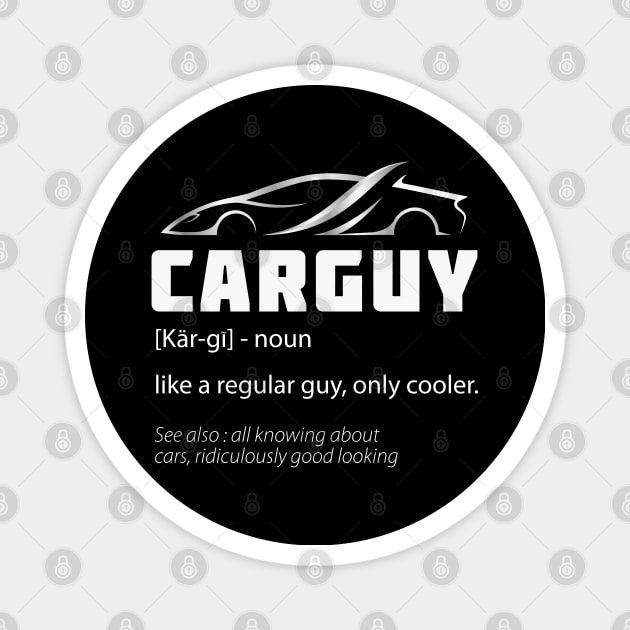 Car Guy Mechanic Shirt Car Mechanic Gift Magnet by TeddyTees